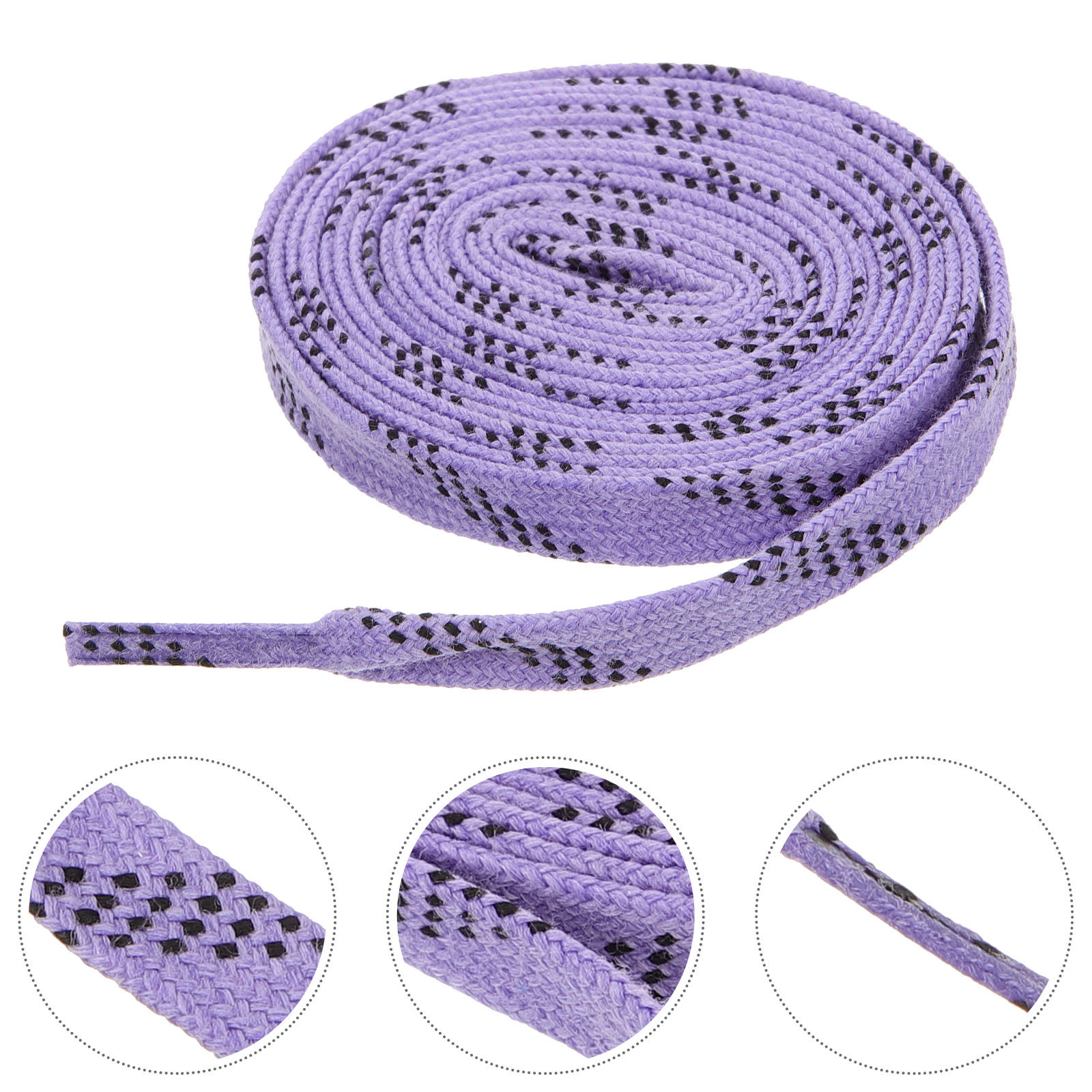 Lace Replacement Flat - 1Pair Hockey Skate Laces Flat Cotton