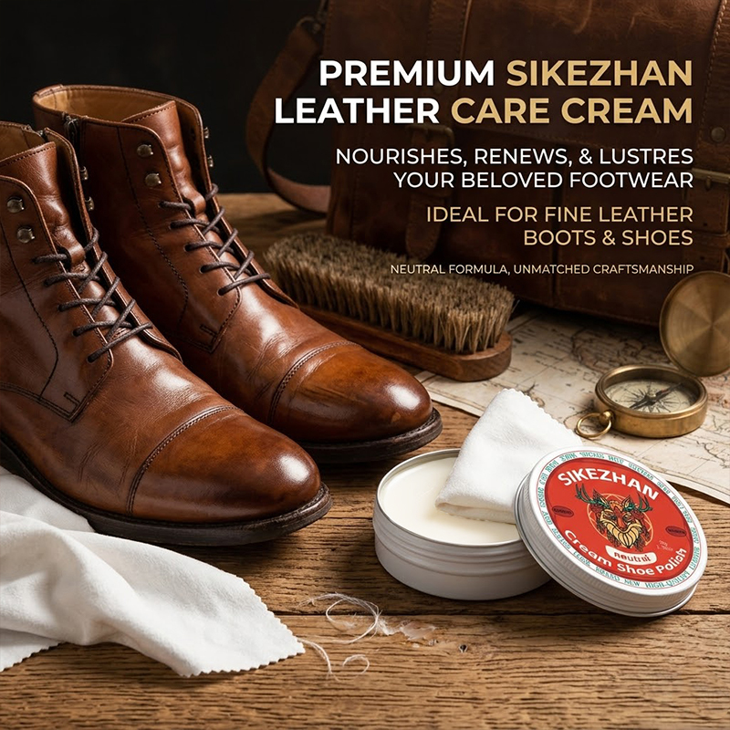 Shoe Polish Cream - All-in-One Leather Nourishing Cream for Leather