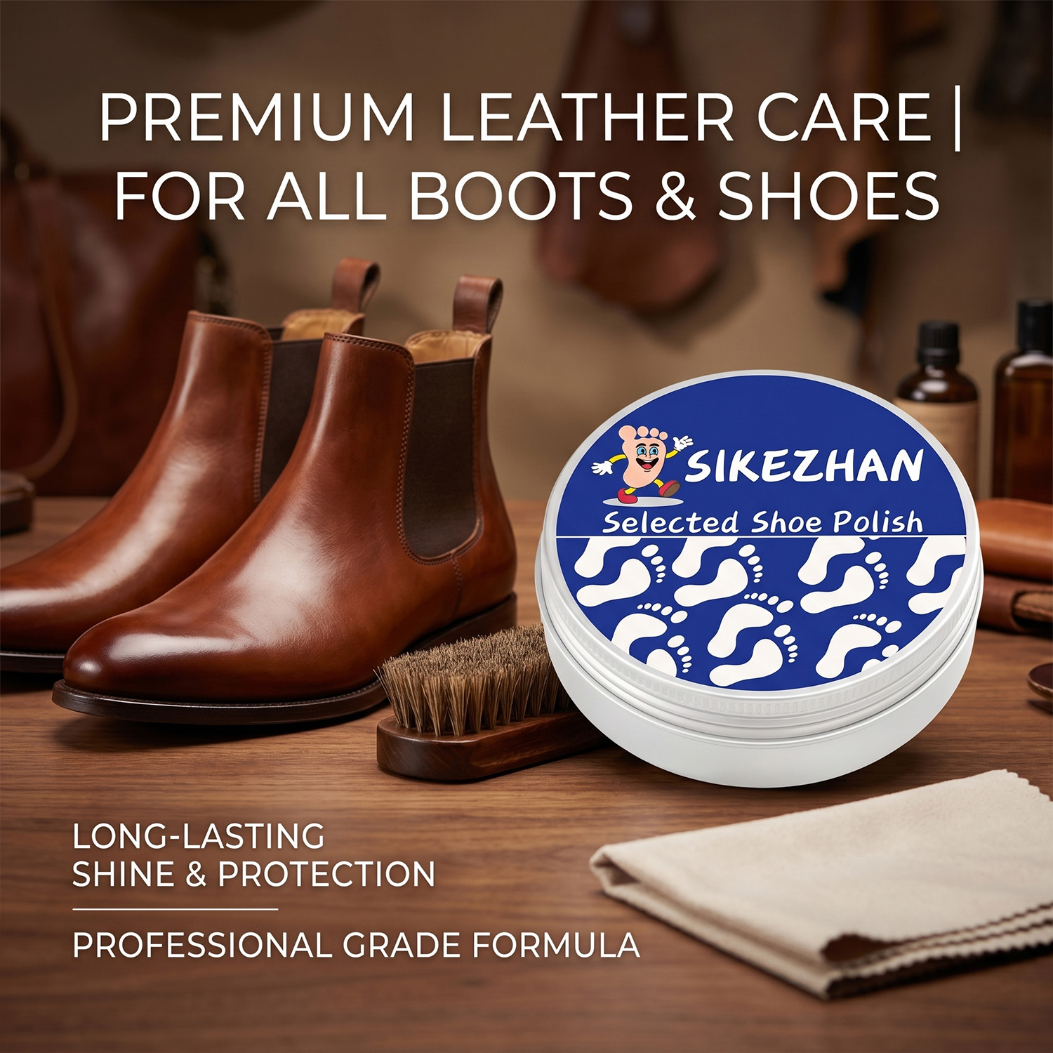 Shoe Polish Cream - Selected Shoe Polish- Leather Shoe Care