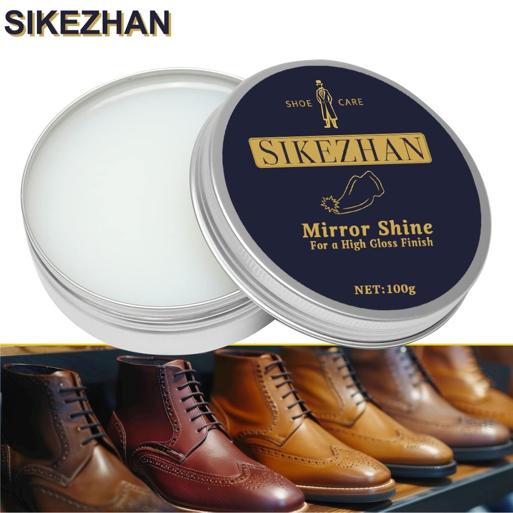 Shoe Polish Cream - Leather Shoe Care Cream Natural Transparent