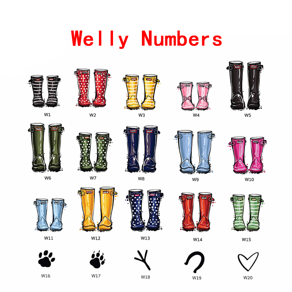 Personalised Family Wellie Pos - مراجعة Waterproof Spray Shoe وسعره