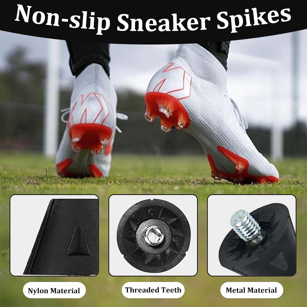 4/12PCS Football Boot Studs Re - مراجعة Sneaker Care Set وسعره