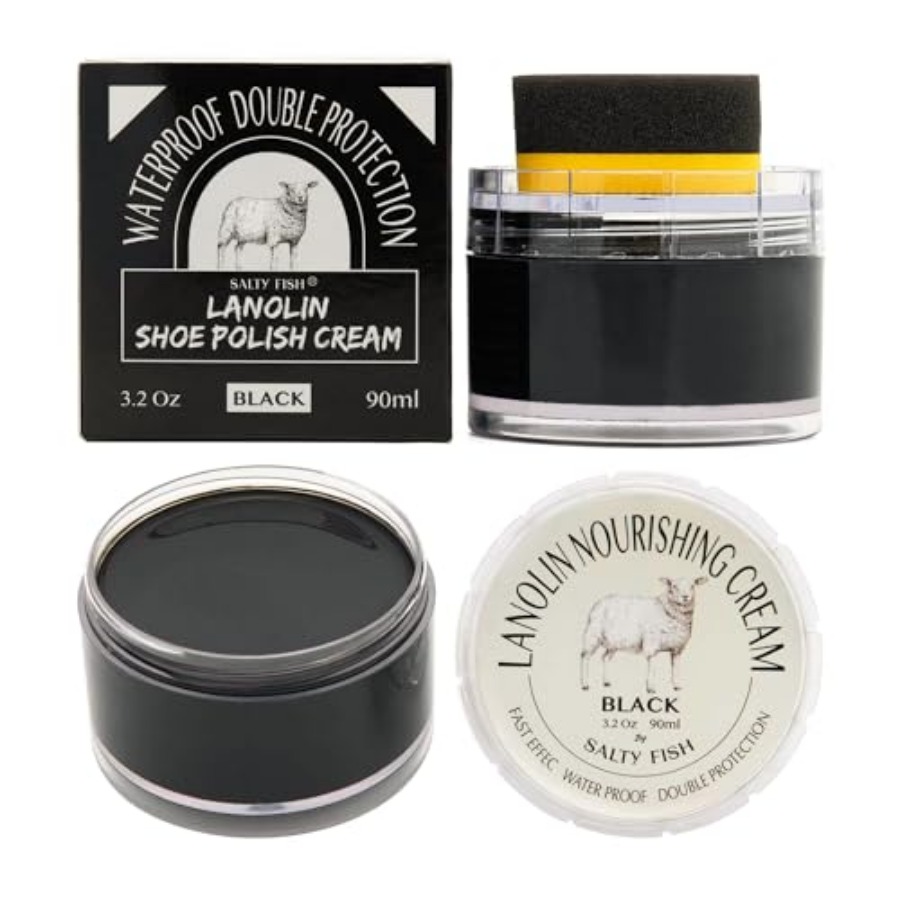 SALTY FISH Shoe Polish Cream 3 - مراجعة Shoe Polish Cream وسعره