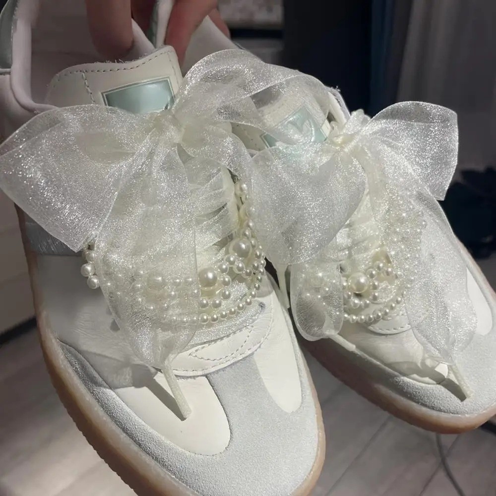 New 4cm Width Chiffon Yarn Sho - مراجعة Lace Replacement Flat وسعره