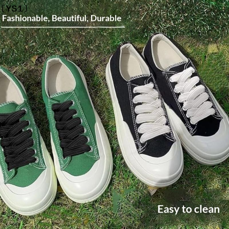 〔YS1〕2CM Wide Fat Shoe Laces F - مراجعة Lace Replacement Flat وسعره