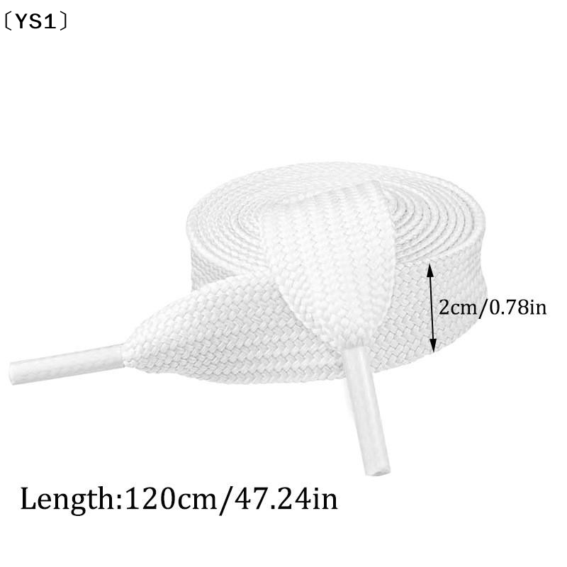 〔YS1〕2CM Wide Fat Shoe Laces F - مراجعة Lace Replacement Flat وسعره