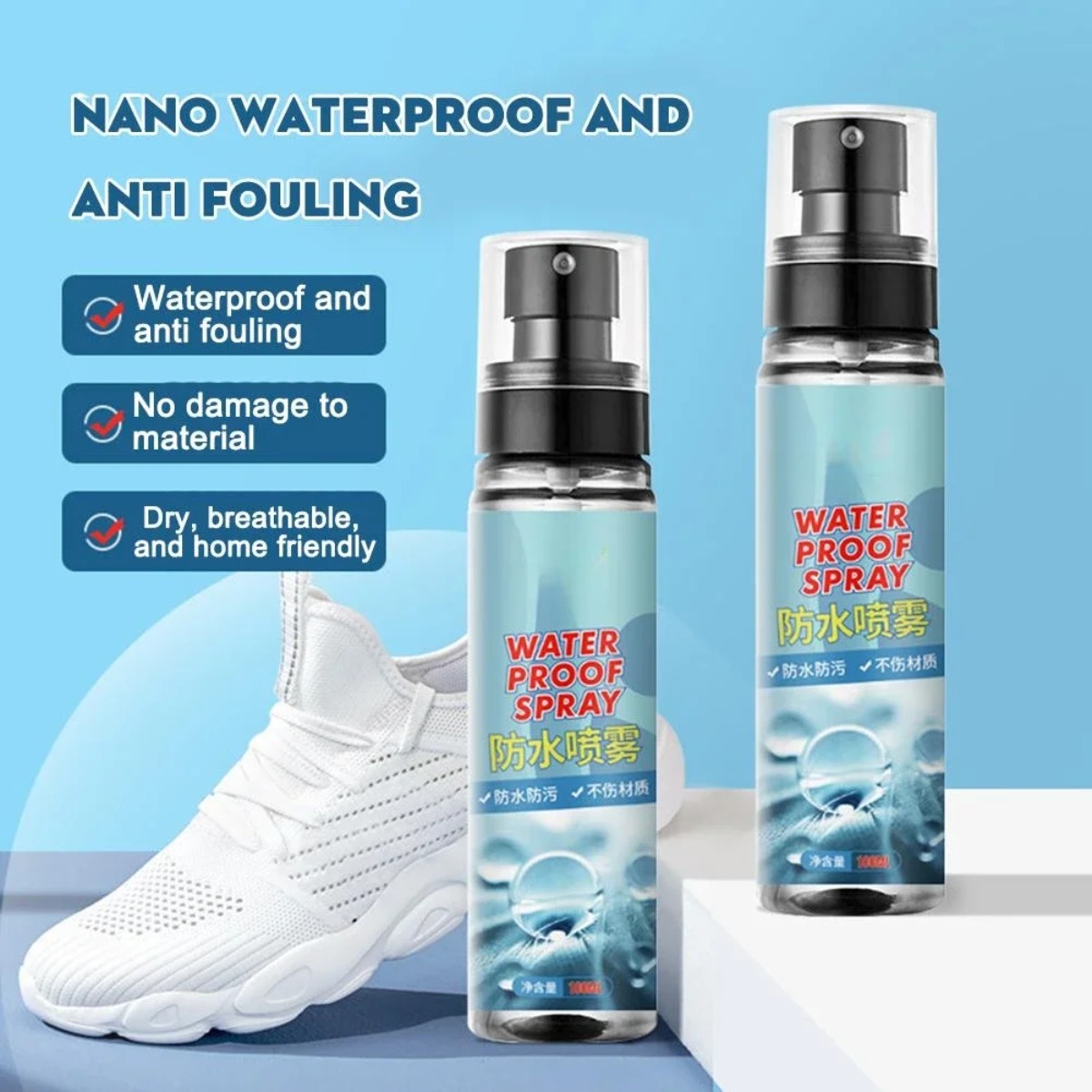 Waterproof spray Suitable for  - مراجعة Waterproof Spray Shoe وسعره