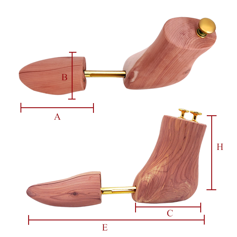 Men's and Women's Single Tube  - مراجعة Shoe Tree Cedar وسعره