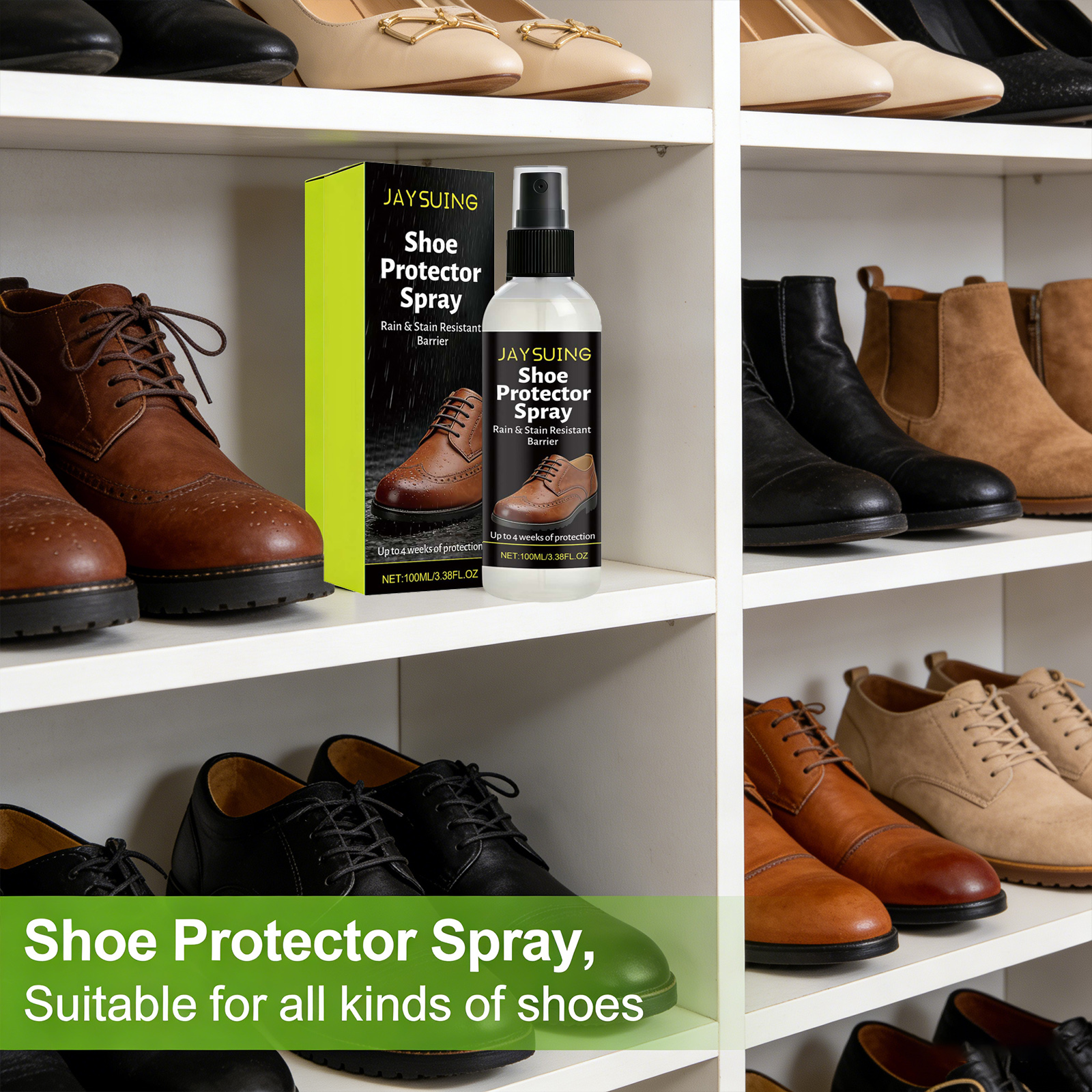 Shoe Protector Spray Rain & St - مراجعة Waterproof Spray Shoe وسعره
