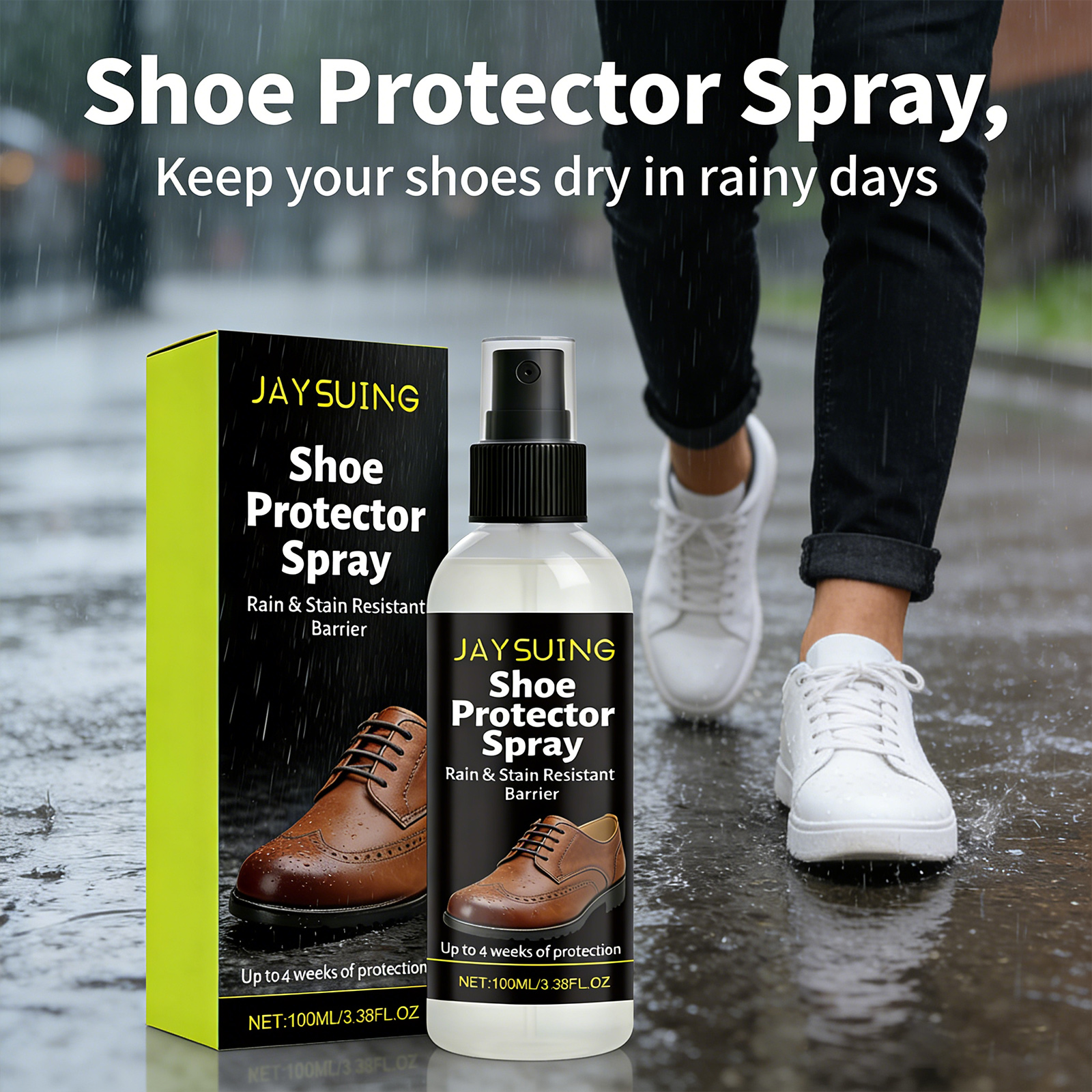 Shoe Protector Spray Rain & St - مراجعة Waterproof Spray Shoe وسعره