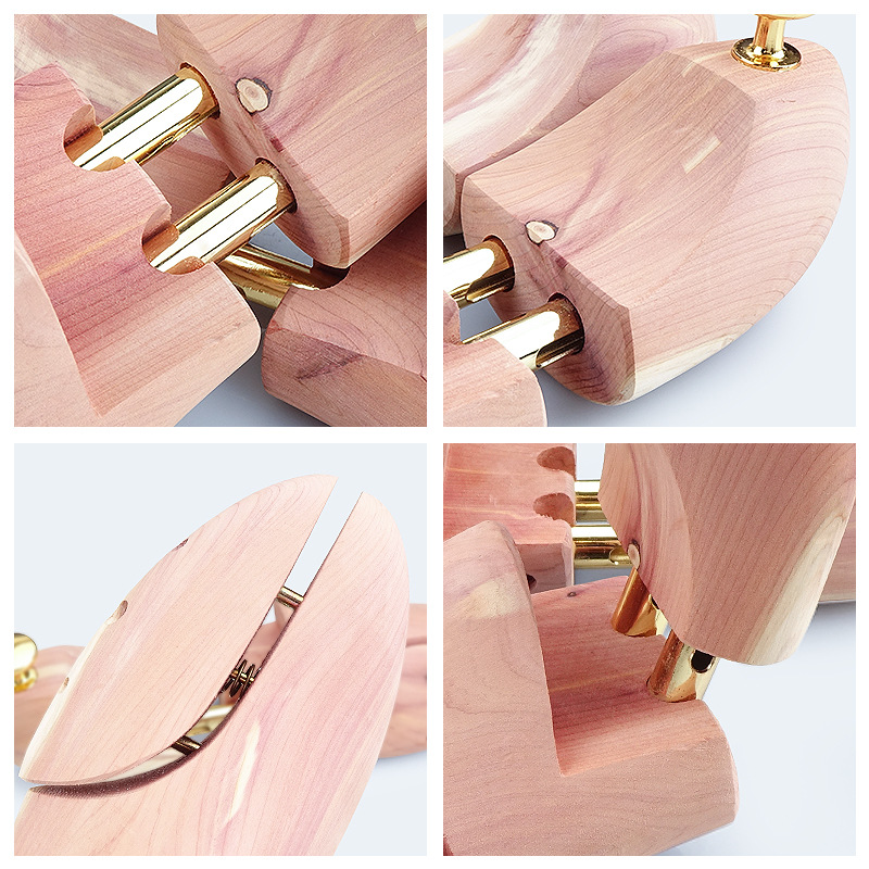 1 Pair High Quality Twin Tube  - مراجعة Shoe Tree Cedar وسعره