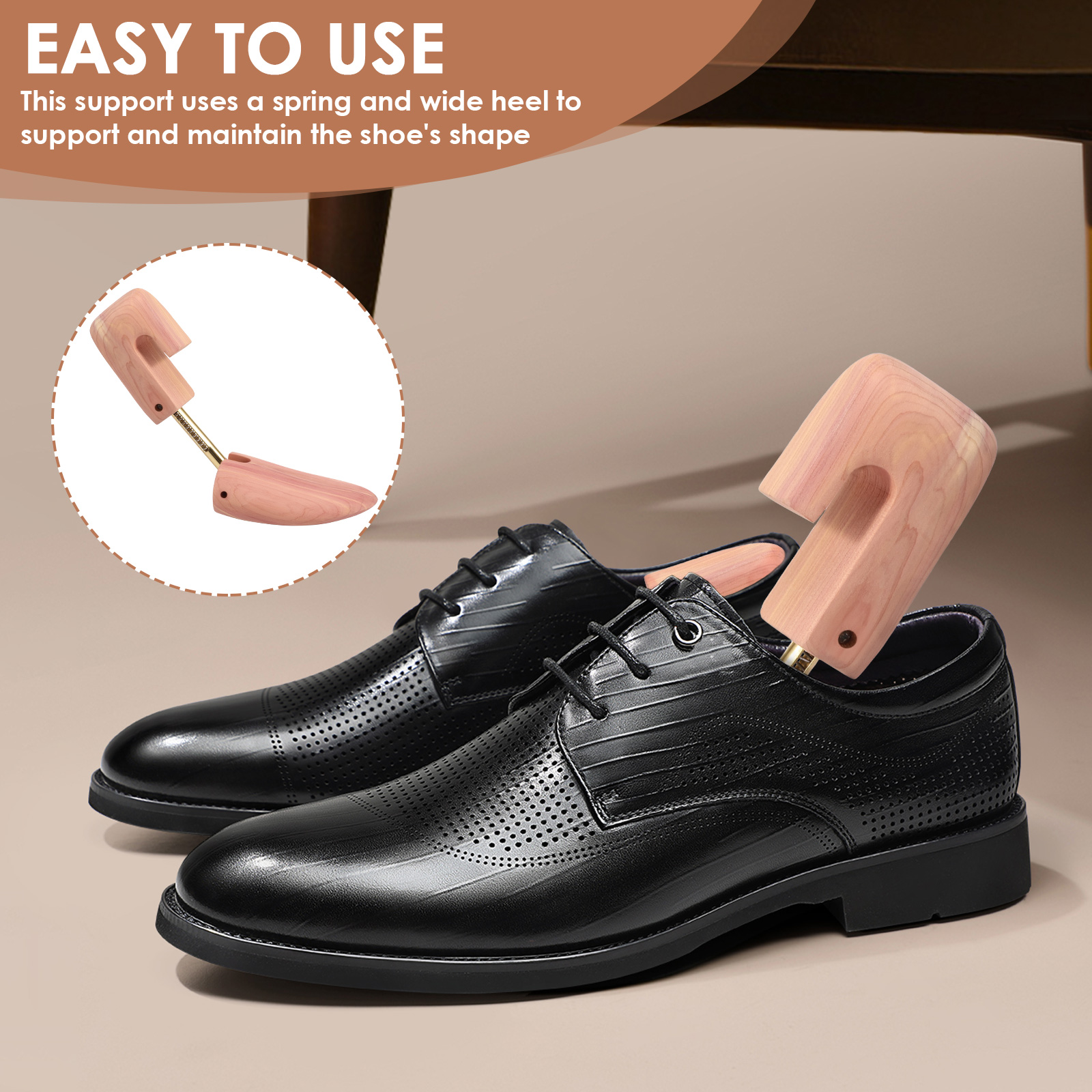 2Pcs Cedar Shoe Trees for Men  - مراجعة Shoe Tree Cedar وسعره