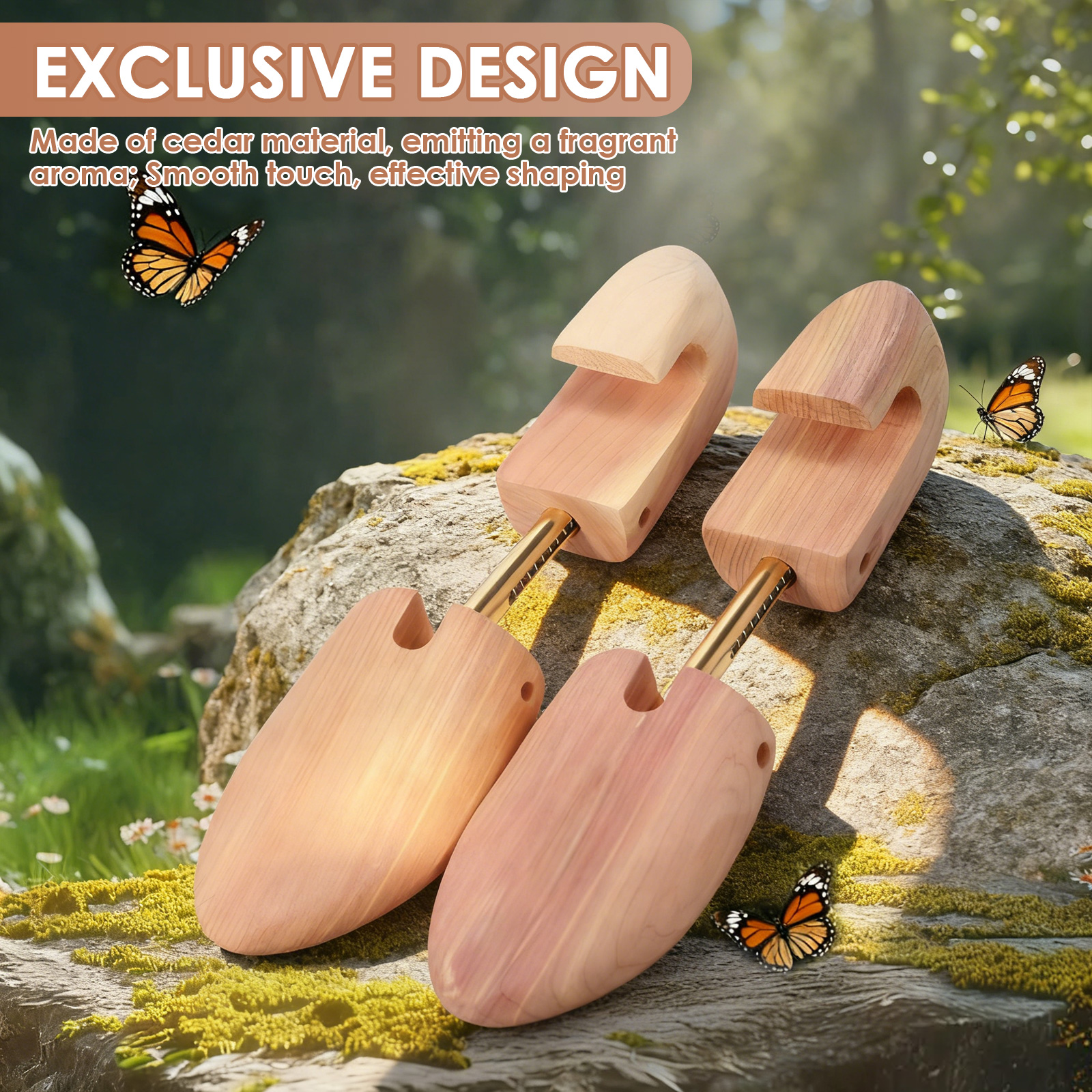 2Pcs Cedar Shoe Trees for Men  - مراجعة Shoe Tree Cedar وسعره