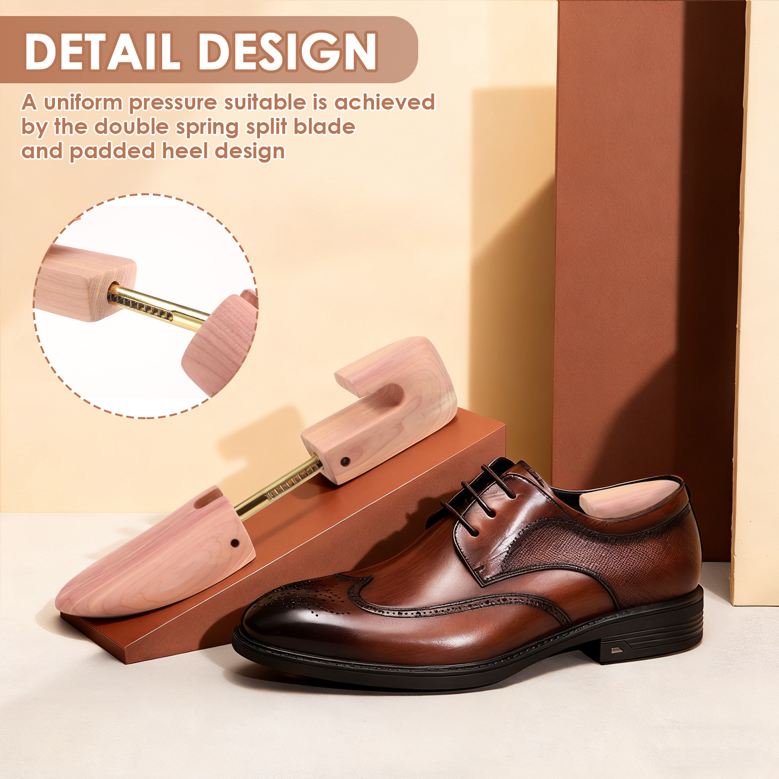 2Pcs Cedar Shoe Trees for Men  - مراجعة Shoe Tree Cedar وسعره