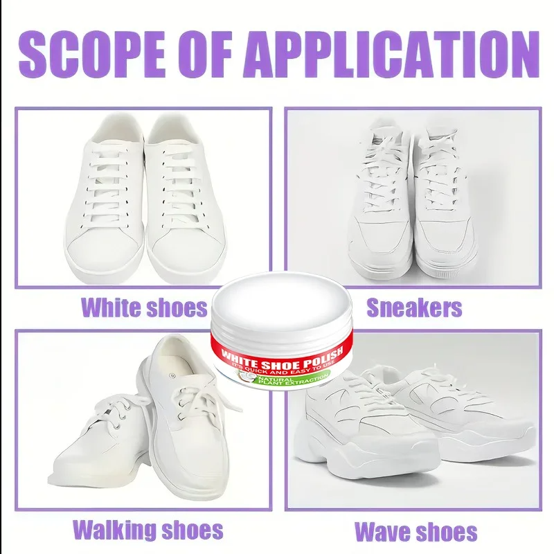 White Shoe Polish Cream 100G S - مراجعة Shoe Polish Cream وسعره
