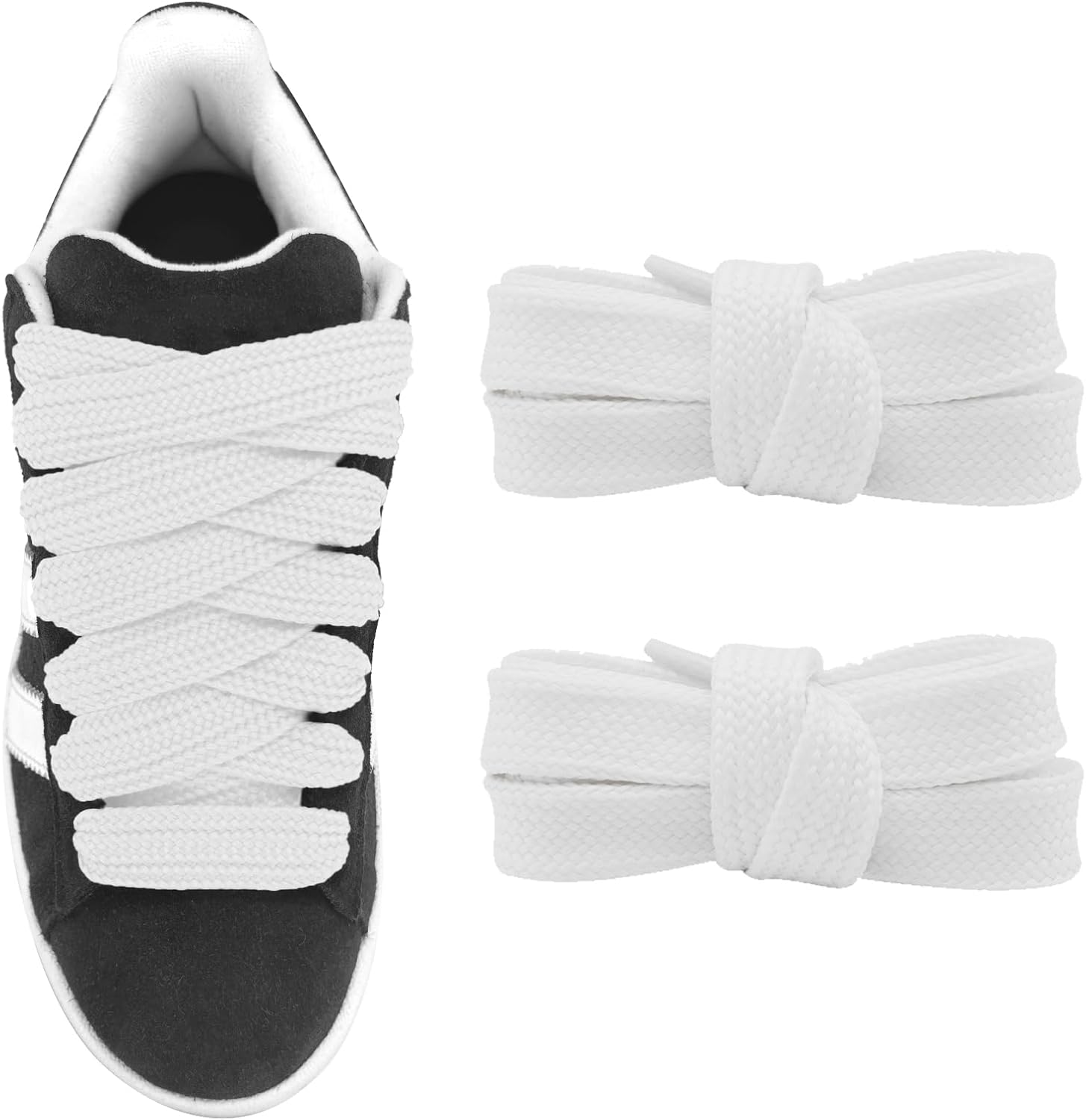 2CM Wide Fat Shoe Laces for Sn - مراجعة Lace Replacement Flat وسعره