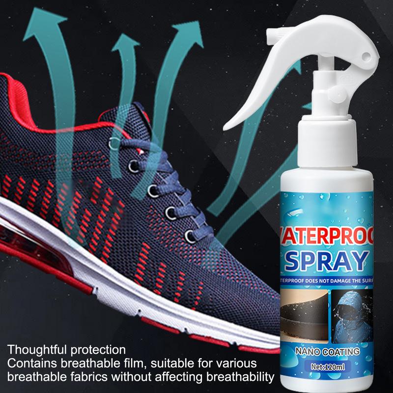 100/120ml Shoes Protector Spra - مراجعة Waterproof Spray Shoe وسعره