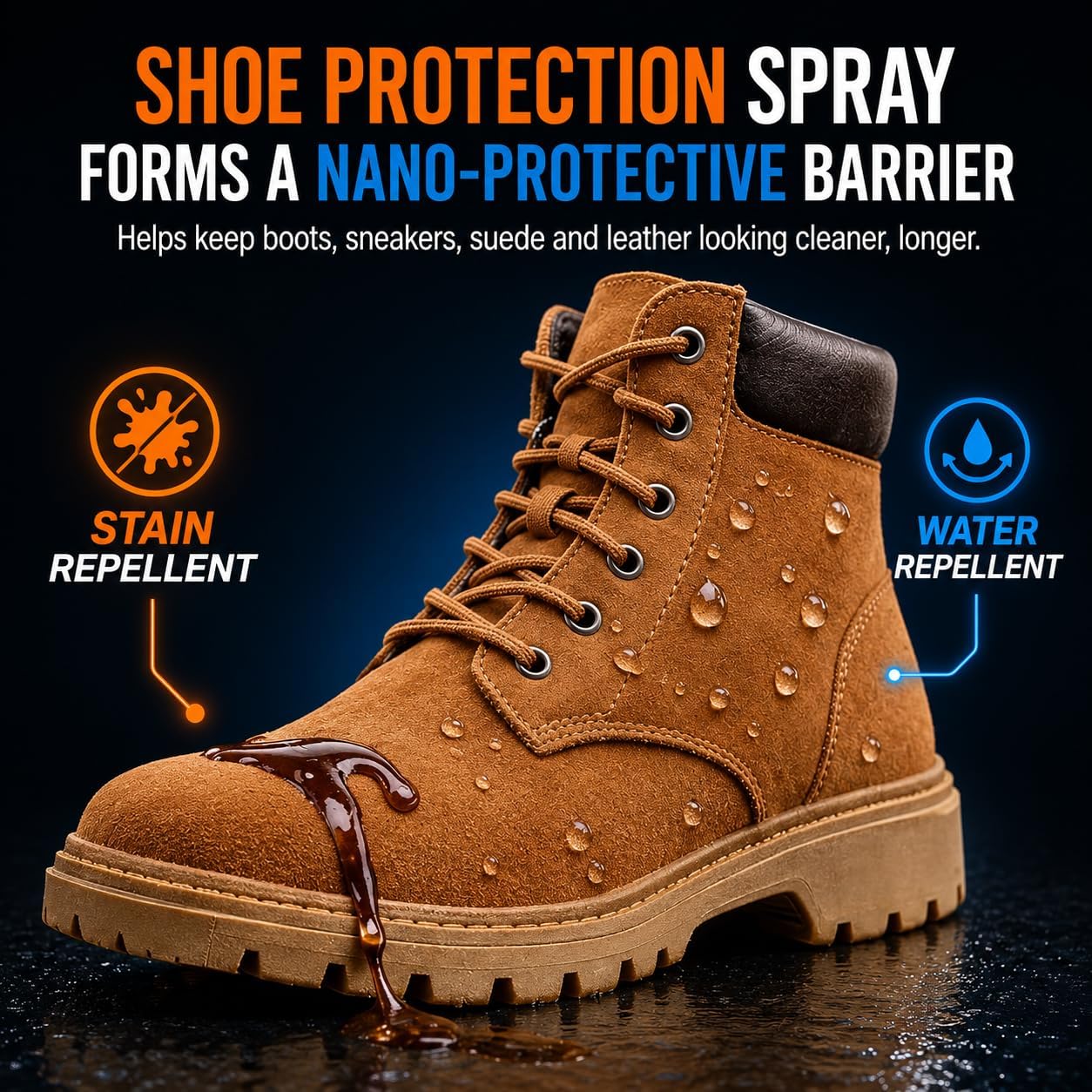 Protect Shoe Protector Spray - - مراجعة Waterproof Spray Shoe وسعره