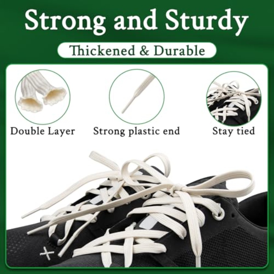 Shoelaces for On Cloud X3, X4, - مراجعة Lace Replacement Flat وسعره