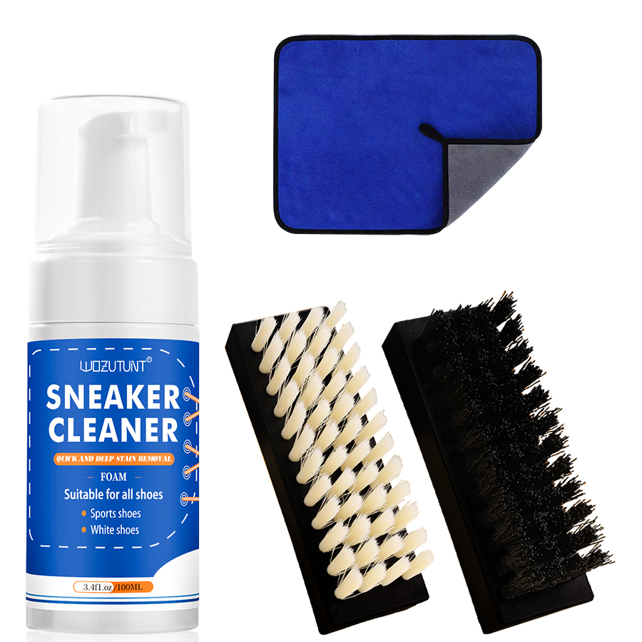 White Shoe Cleaner Kit for Sne - مراجعة Sneaker Care Set وسعره