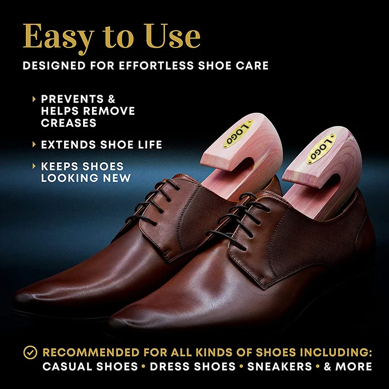 solid wood shoe support  sequo - مراجعة Shoe Tree Cedar وسعره
