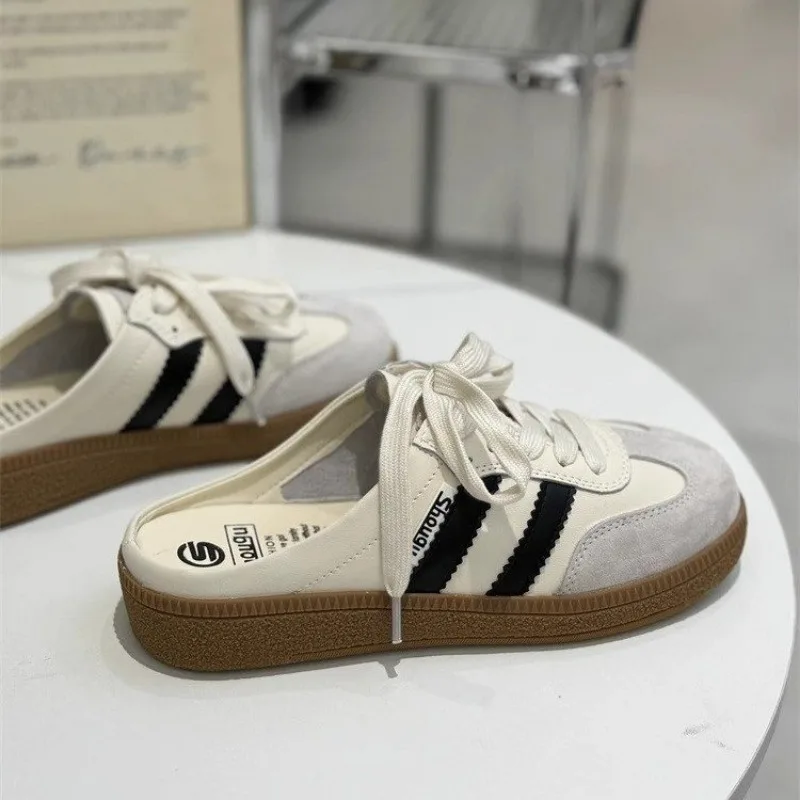 Women Mules Shoes Sports Round - مراجعة Sneaker Care Set وسعره