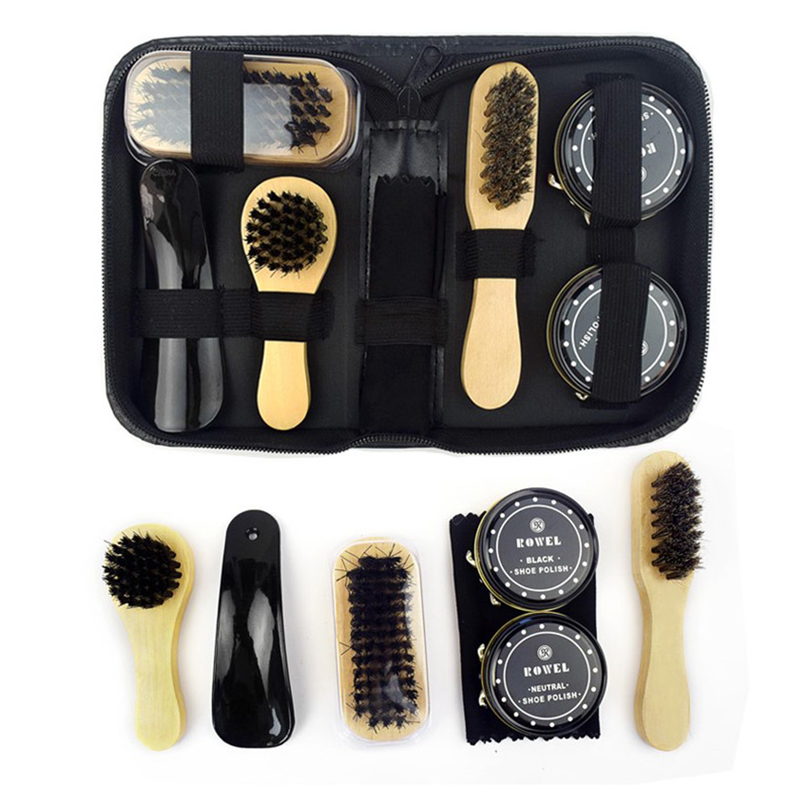 8 Pcs/Set Pro Shoes Care Kit P - مراجعة Sneaker Care Set وسعره