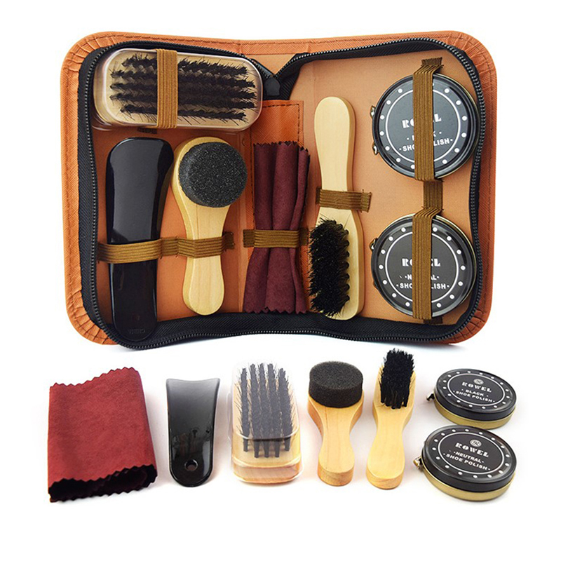 8 Pcs/Set Pro Shoes Care Kit P - مراجعة Sneaker Care Set وسعره