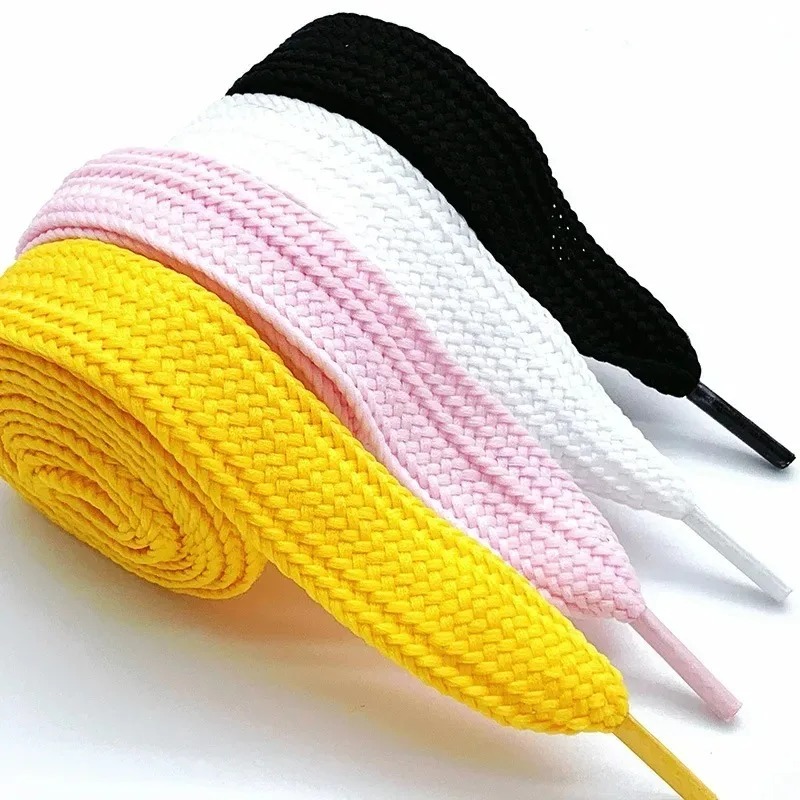 Fashion Colored Flat Shoelaces - مراجعة Lace Replacement Flat وسعره