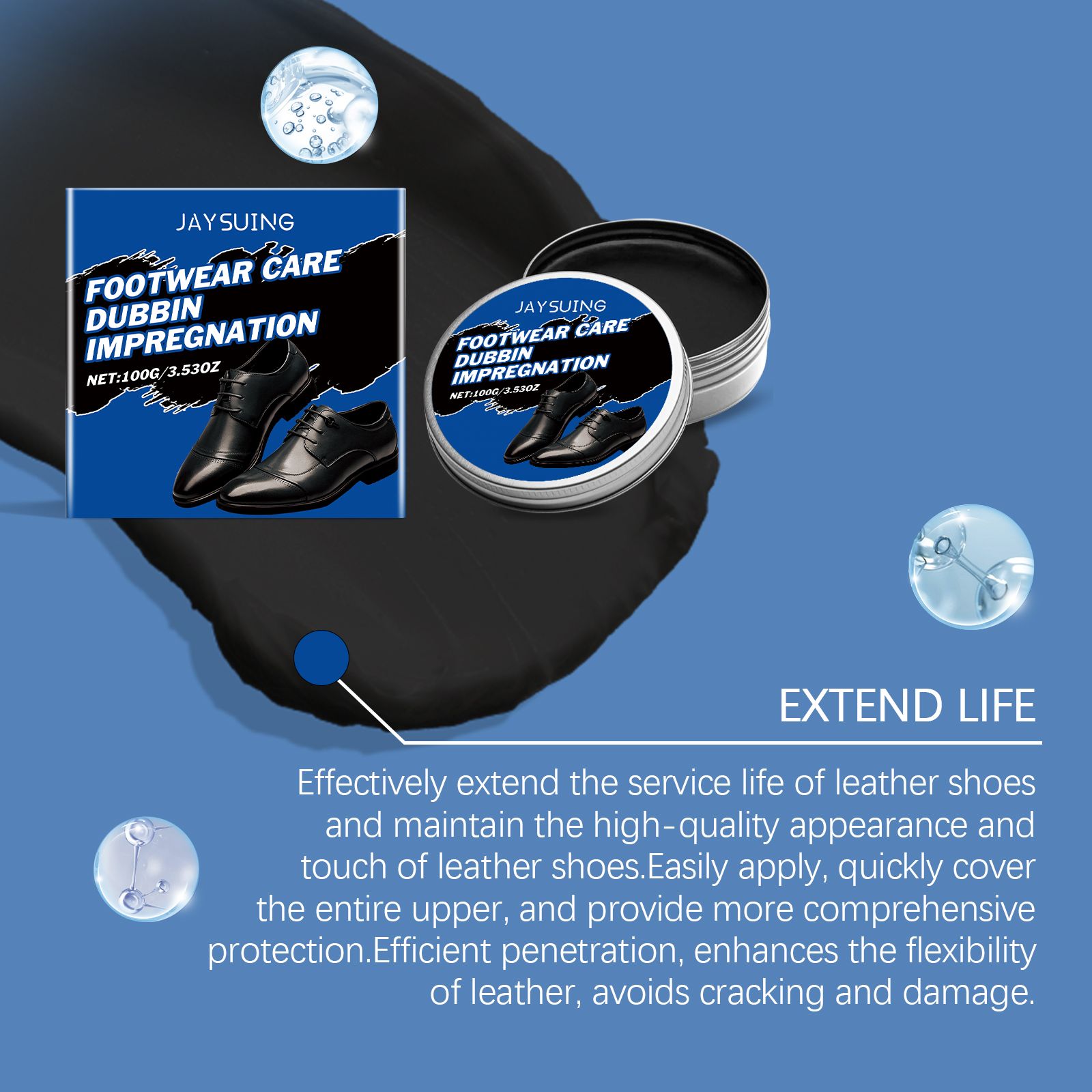 Leather Shoe Care Wax - Househ - مراجعة Shoe Polish Cream وسعره