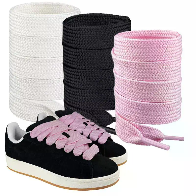 2CM Wide Fat Shoe Laces For Sn - مراجعة Lace Replacement Flat وسعره