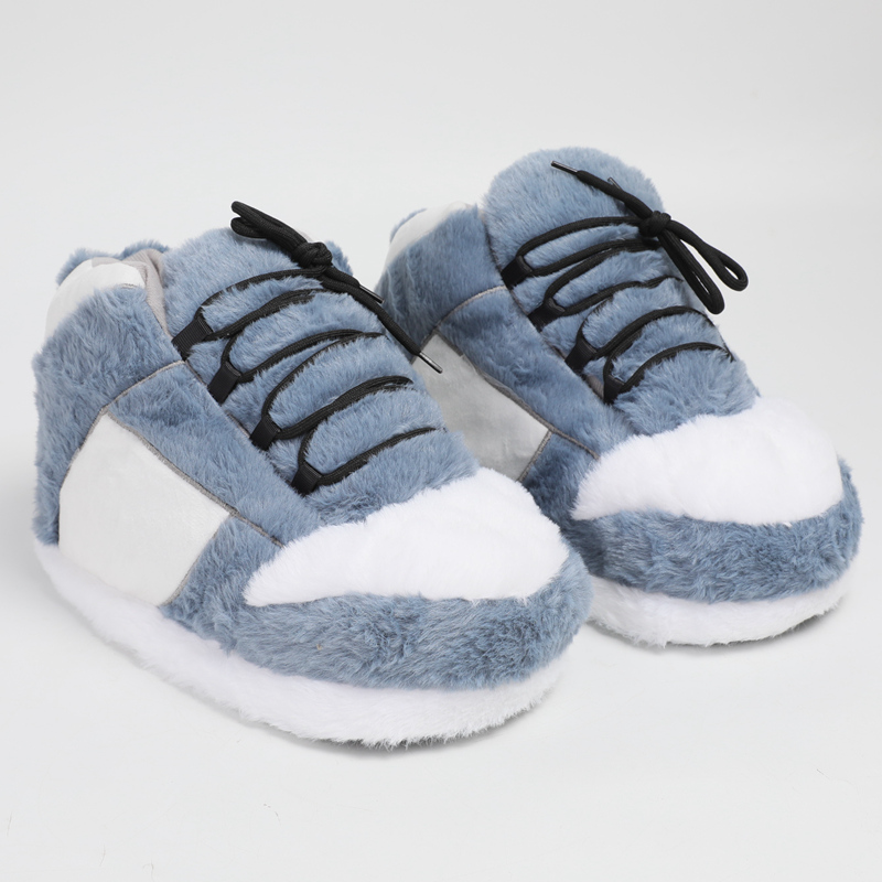 Warm Plush Sneaker Slippers, T - مراجعة Sneaker Care Set وسعره