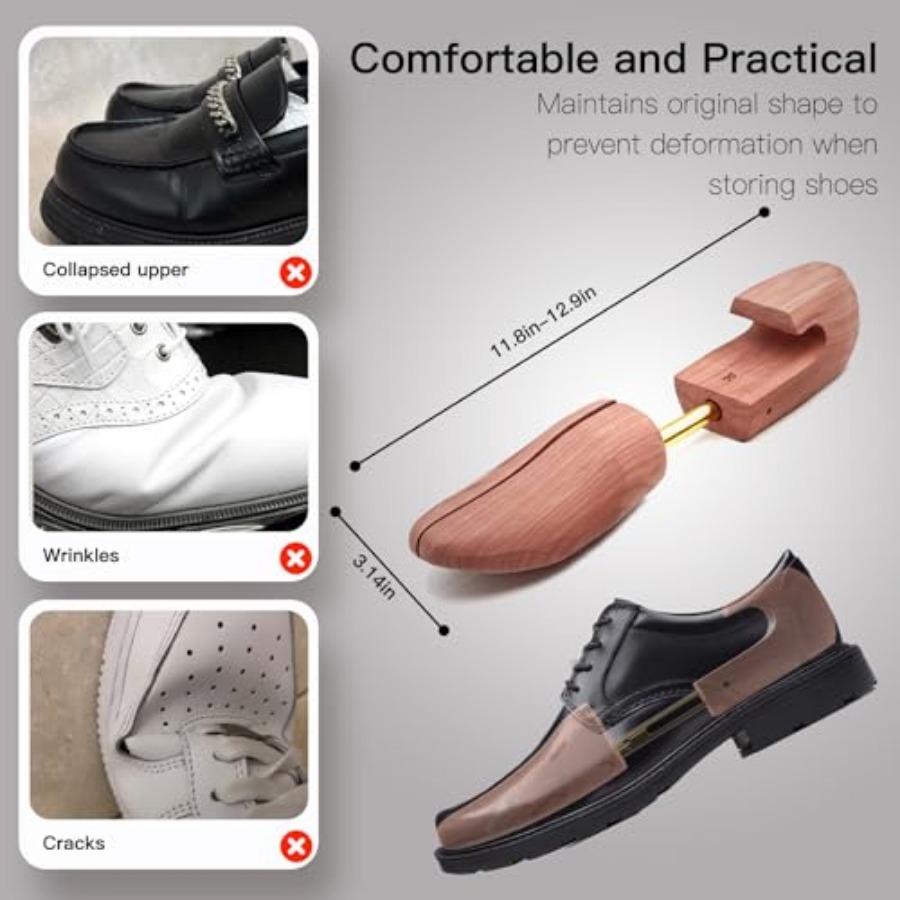eachway Cedar Shoe Trees for M - مراجعة Shoe Tree Cedar وسعره