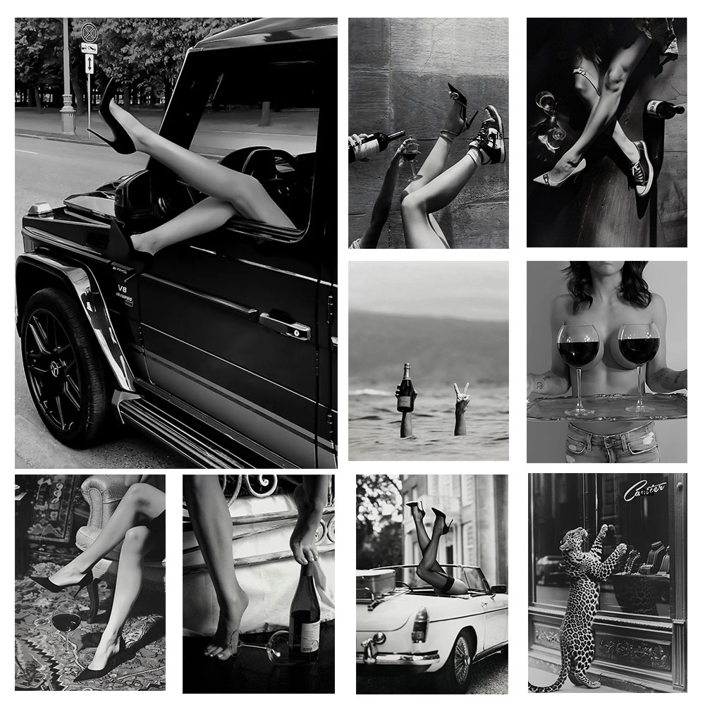 Black and White Luxury Cars, S - مراجعة Waterproof Spray Shoe وسعره