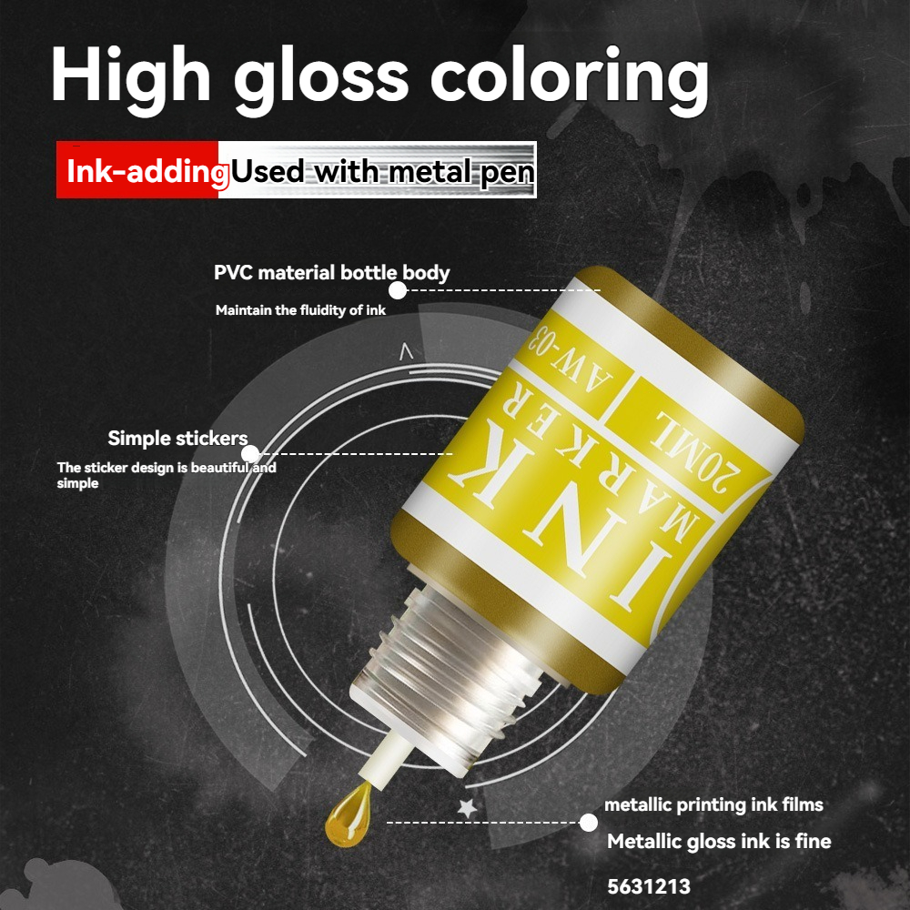 1/10/24Pcs Refillable Metallic - مراجعة Midsole Marker Paint وسعره